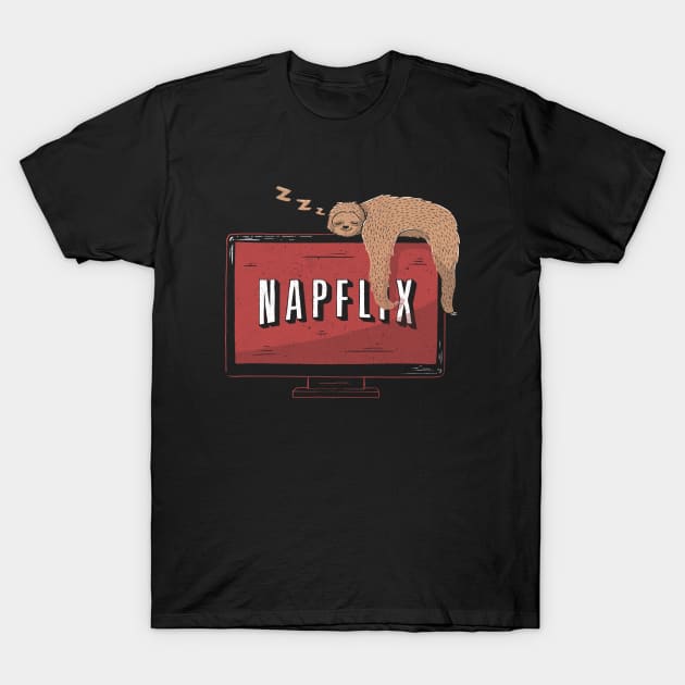 NAPFLIX T-Shirt by eduely